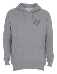 Autogun Heroes SKULL Hoody oxford grey